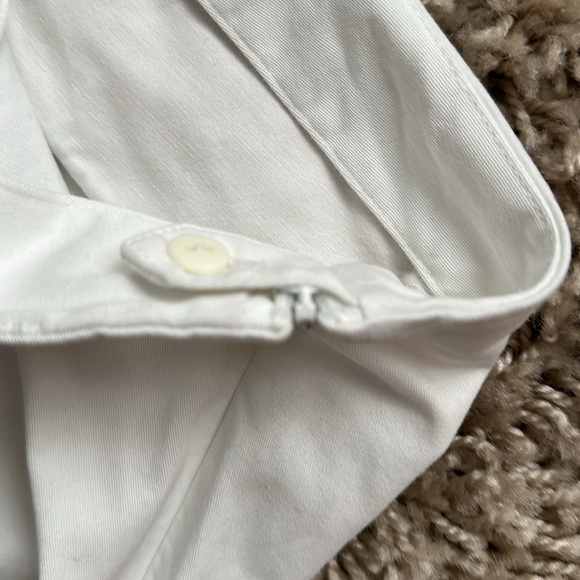 💥🔥🔥🔥💥J JILL Women’s White Pants Sz 6 Stretch - Picture 3 of 8